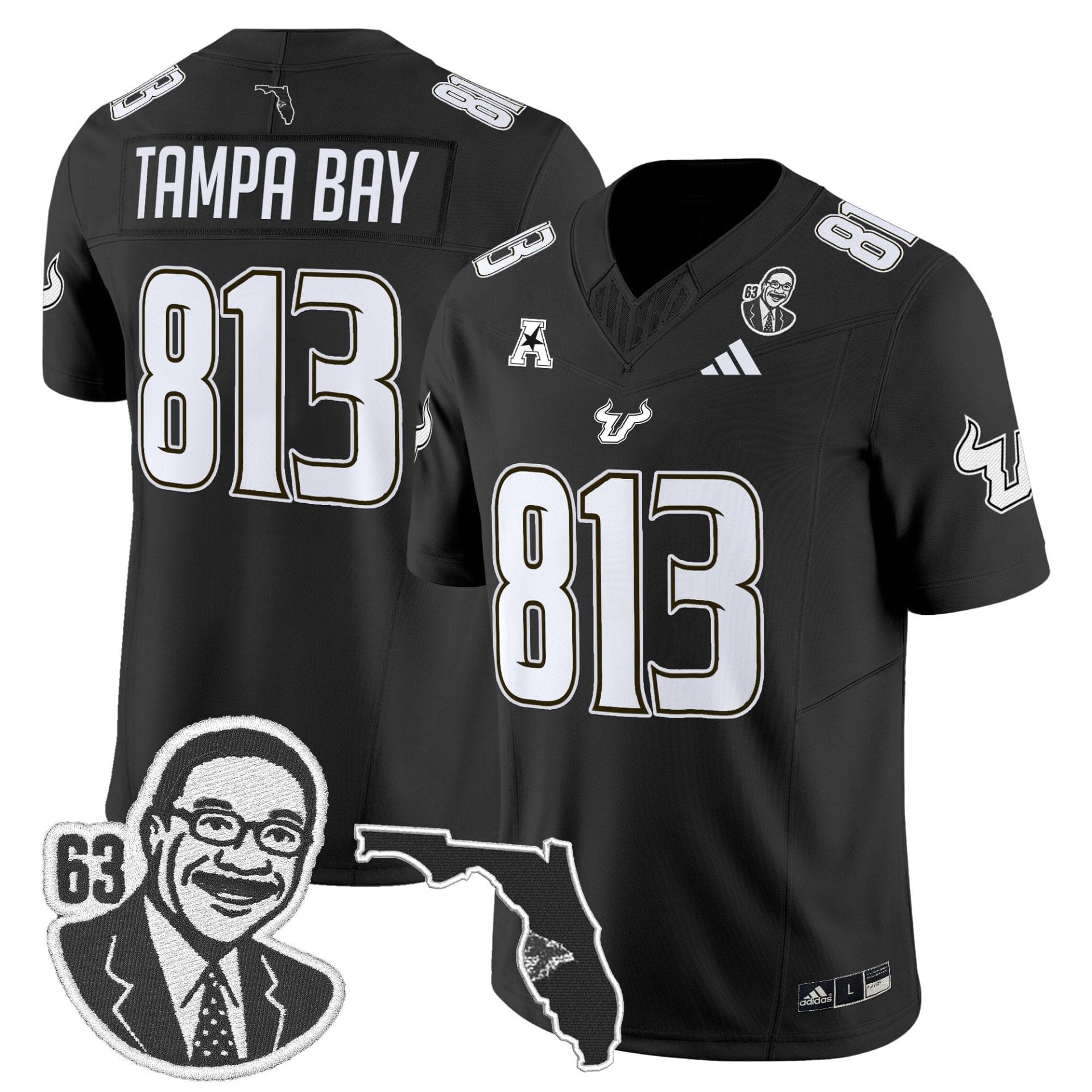 South Florida Bulls 'Lee Roy Selmon Legacy Edition' Vapor Limited Jersey - All Stitched 34 South Florida Bulls 'Lee Roy Selmon Legacy Edition' Vapor Limited Jersey - All Stitched - Image 34