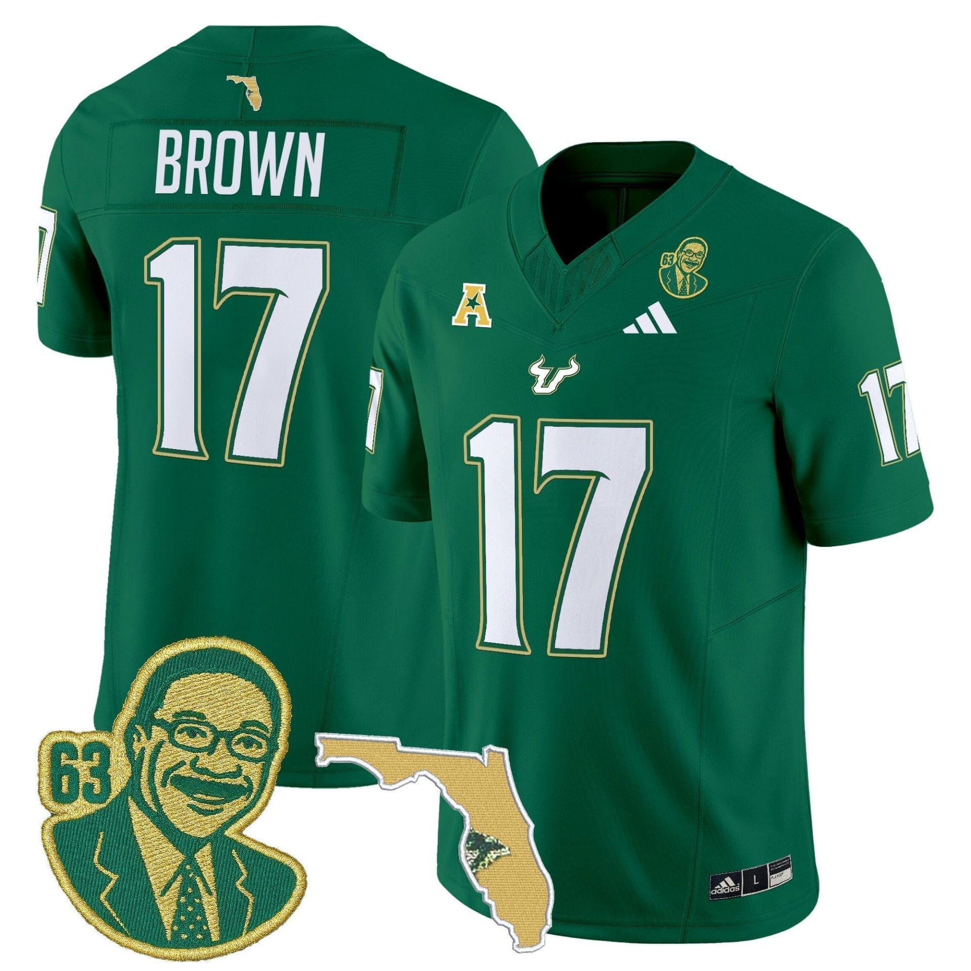 South Florida Bulls 'Lee Roy Selmon Legacy Edition' Vapor Limited Jersey - All Stitched 28 South Florida Bulls 'Lee Roy Selmon Legacy Edition' Vapor Limited Jersey - All Stitched - Image 28