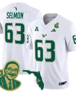 South Florida Bulls 'Lee Roy Selmon Legacy Edition' Vapor Limited Jersey - All Stitched 67 175627947337ca7f6077