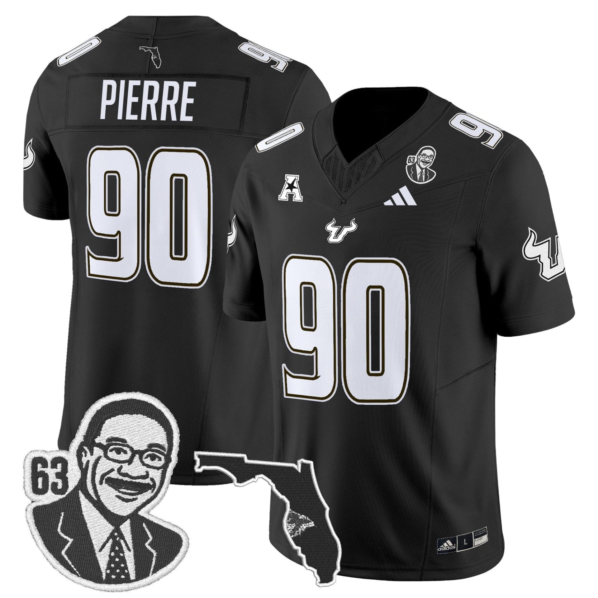 South Florida Bulls 'Lee Roy Selmon Legacy Edition' Vapor Limited Jersey - All Stitched 32 South Florida Bulls 'Lee Roy Selmon Legacy Edition' Vapor Limited Jersey - All Stitched - Image 32