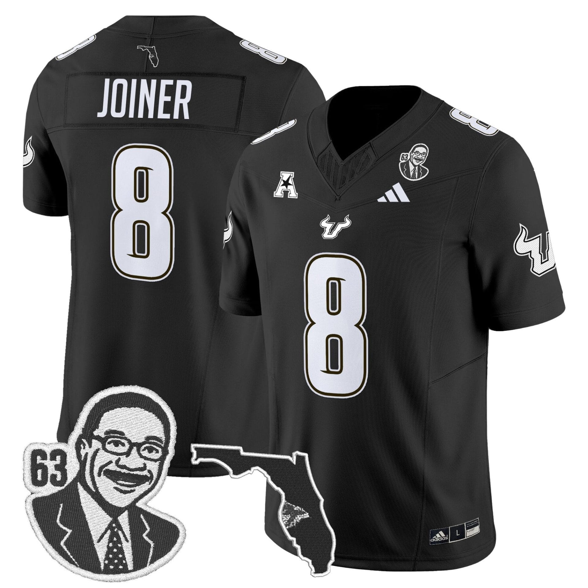 South Florida Bulls 'Lee Roy Selmon Legacy Edition' Vapor Limited Jersey - All Stitched 21 South Florida Bulls 'Lee Roy Selmon Legacy Edition' Vapor Limited Jersey - All Stitched - Image 21