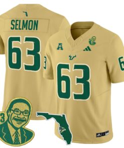 South Florida Bulls 'Lee Roy Selmon Legacy Edition' Vapor Limited Jersey - All Stitched 50 175627947406ce4442db