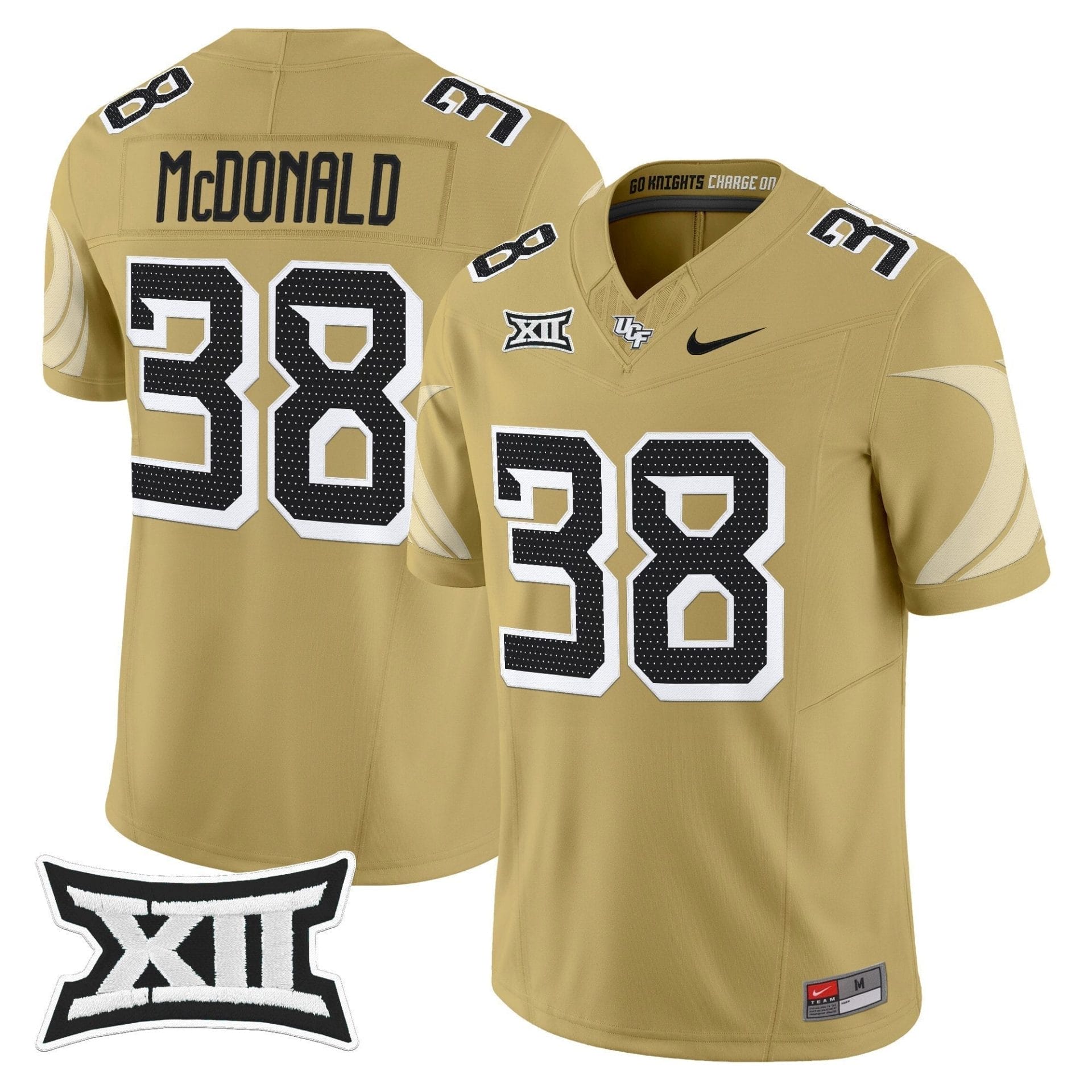 UCF Knights 2025 Vapor Limited Jersey - All Stitched 8 UCF Knights 2025 Vapor Limited Jersey - All Stitched - Image 8