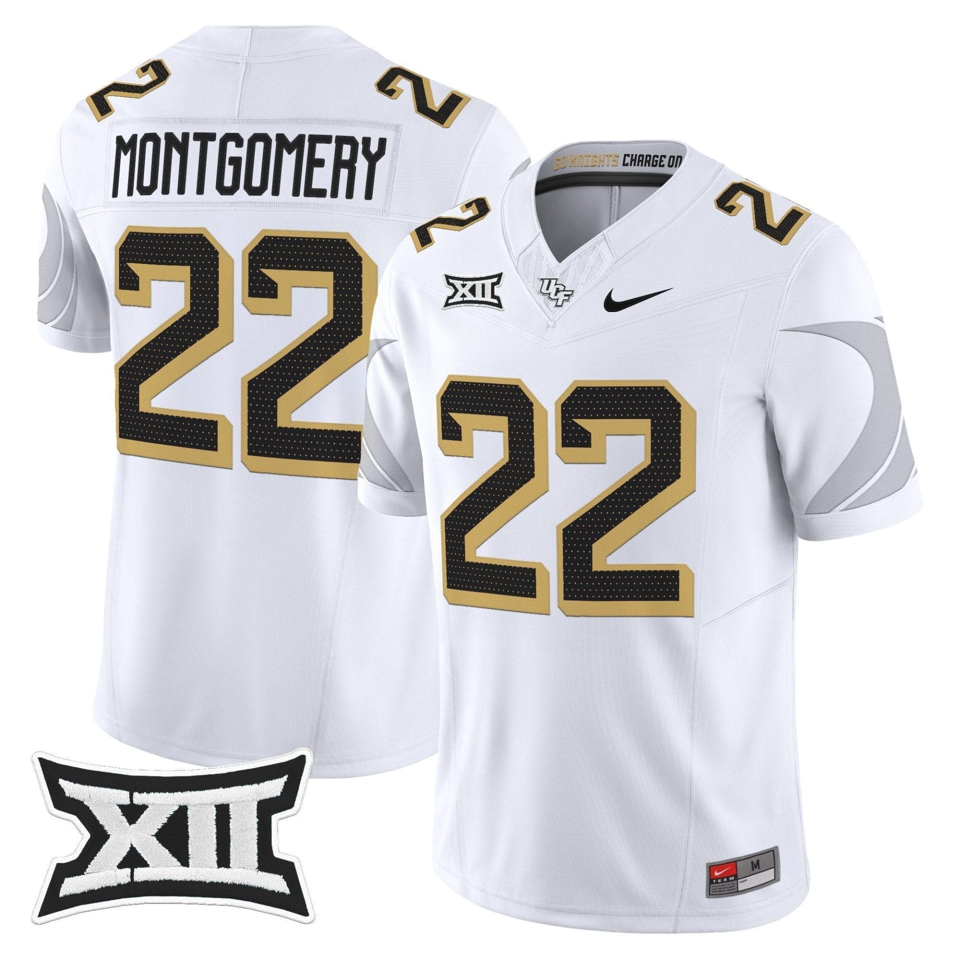 UCF Knights 2025 Vapor Limited Jersey - All Stitched 15 UCF Knights 2025 Vapor Limited Jersey - All Stitched - Image 15