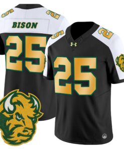 North Dakota State Bison Vapor Limited Jersey - All Stitched 77 1757068786175063a292