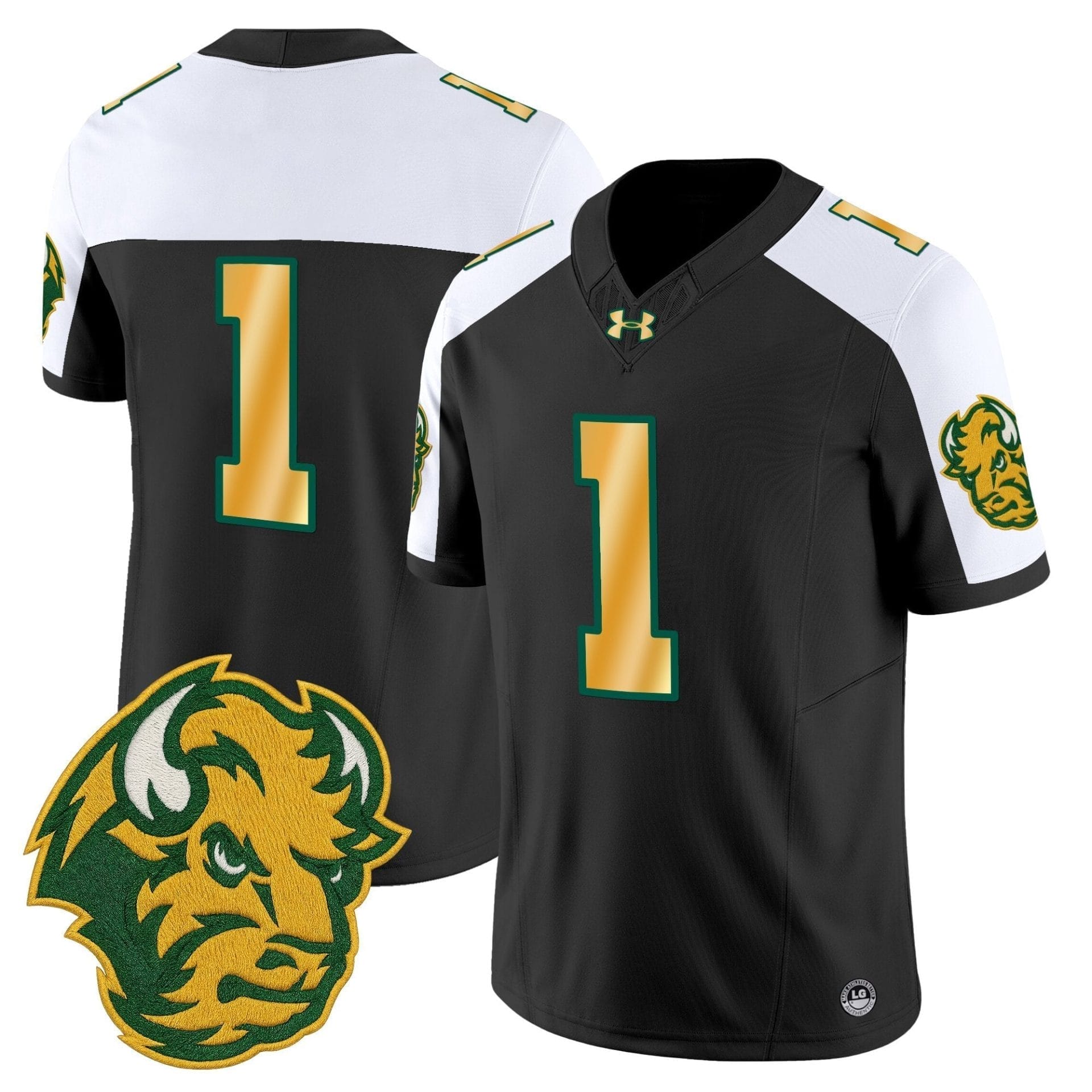 North Dakota State Bison Vapor Limited Jersey - All Stitched 35 North Dakota State Bison Vapor Limited Jersey - All Stitched - Image 35