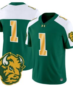 North Dakota State Bison Vapor Limited Jersey - All Stitched 68 1757068786ec6a1fe898