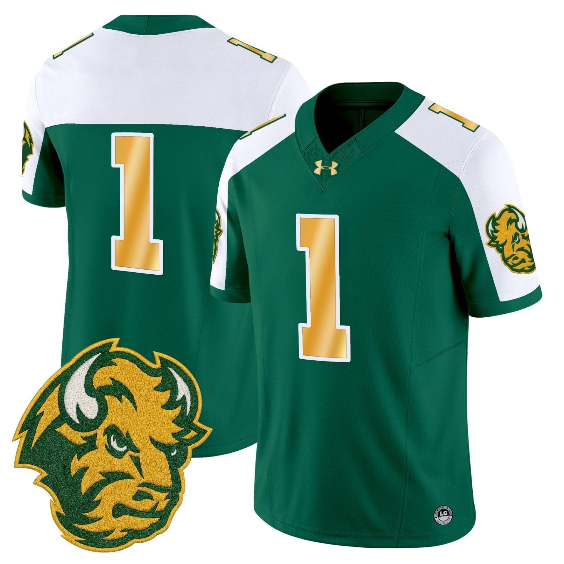North Dakota State Bison Vapor Limited Jersey - All Stitched 24 North Dakota State Bison Vapor Limited Jersey - All Stitched - Image 24