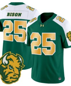 North Dakota State Bison Vapor Limited Jersey - All Stitched 66 1757068787318bb8f80d