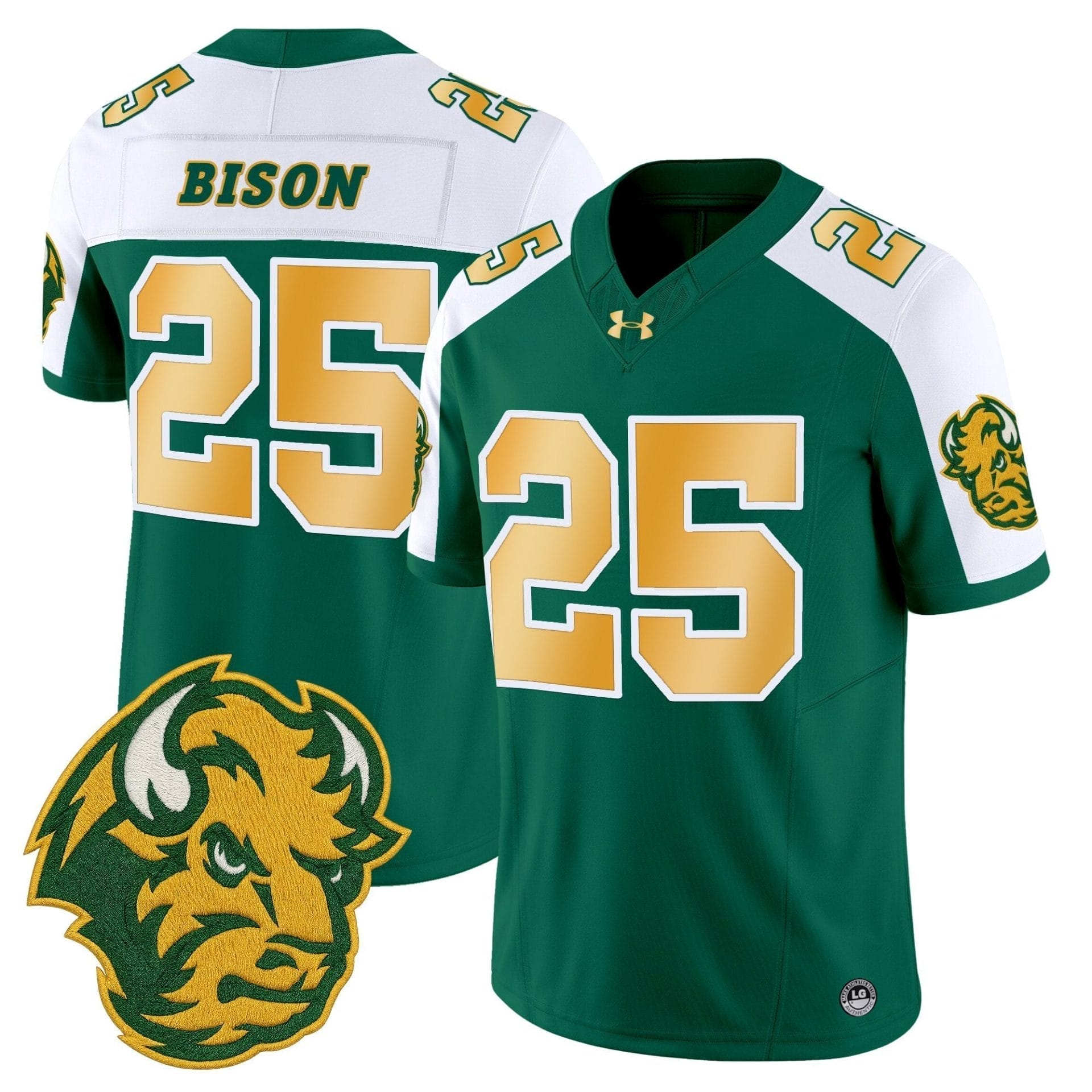 North Dakota State Bison Vapor Limited Jersey - All Stitched 22 North Dakota State Bison Vapor Limited Jersey - All Stitched - Image 22
