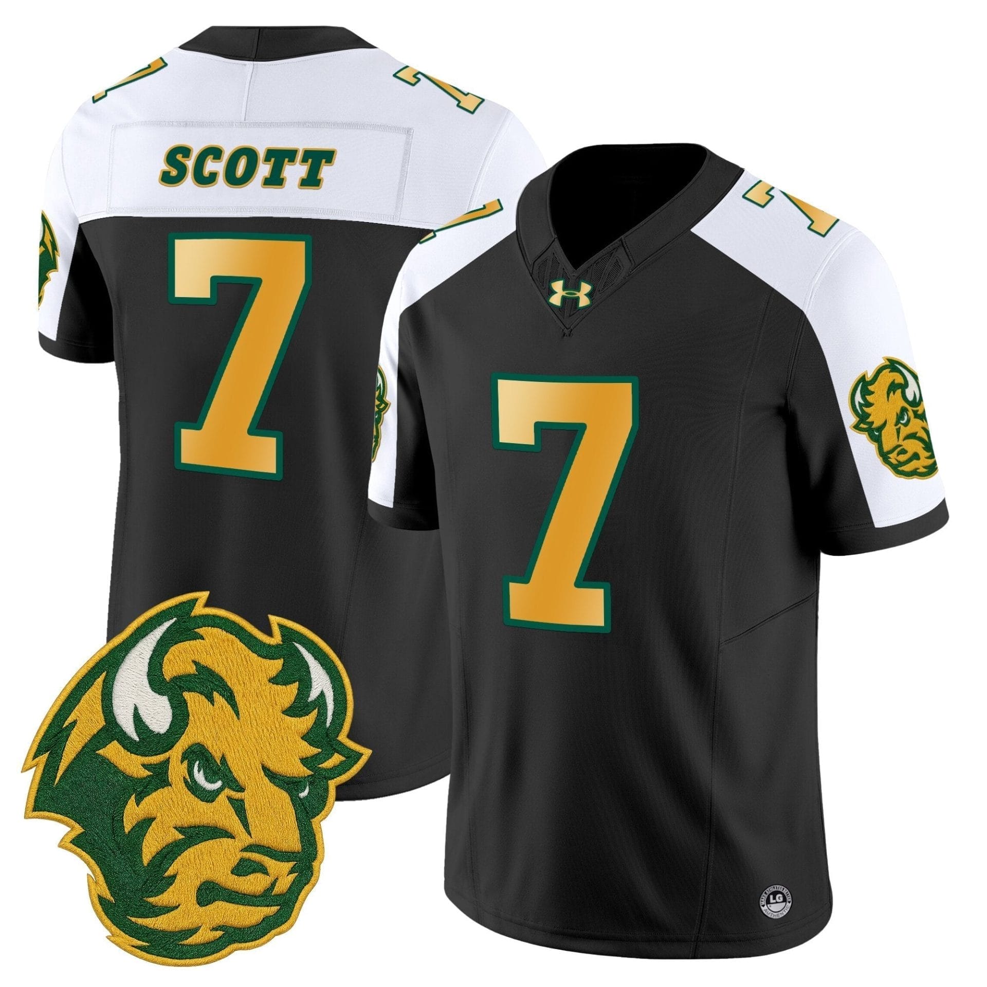 North Dakota State Bison Vapor Limited Jersey - All Stitched 29 North Dakota State Bison Vapor Limited Jersey - All Stitched - Image 29