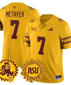 Arizona State Sun Devils 1975 Throwback Uniform - All Stitched 50 1757392885908