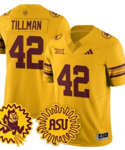 Arizona State Sun Devils 1975 Throwback Uniform - All Stitched 51 1757392885919