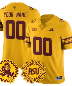 Arizona State Sun Devils 1975 Throwback Uniform - All Stitched 53 1757392885939