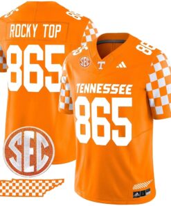 Alternative view of Men's Tennessee Volunteers 'Rebrand 2026' Checkerboard Vapor Limited Jersey - All Stitched
