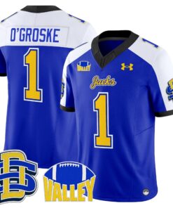 South Dakota State Jackrabbits 2025 Vapor Limited Jersey - All Stitched 74 1757933051919ee9c1f1