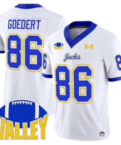 South Dakota State Jackrabbits 2025 Vapor Limited Jersey - All Stitched 56 17579330519f350e35a3
