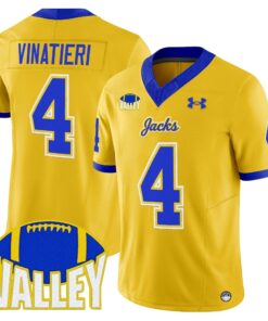 South Dakota State Jackrabbits 2025 Vapor Limited Jersey - All Stitched 92 1757933051b031971c27