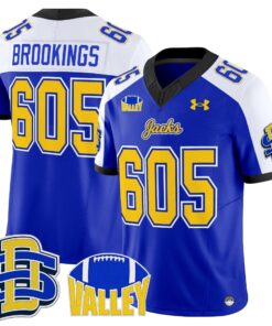 South Dakota State Jackrabbits 2025 Vapor Limited Jersey - All Stitched 72 175793305235aa58ab76
