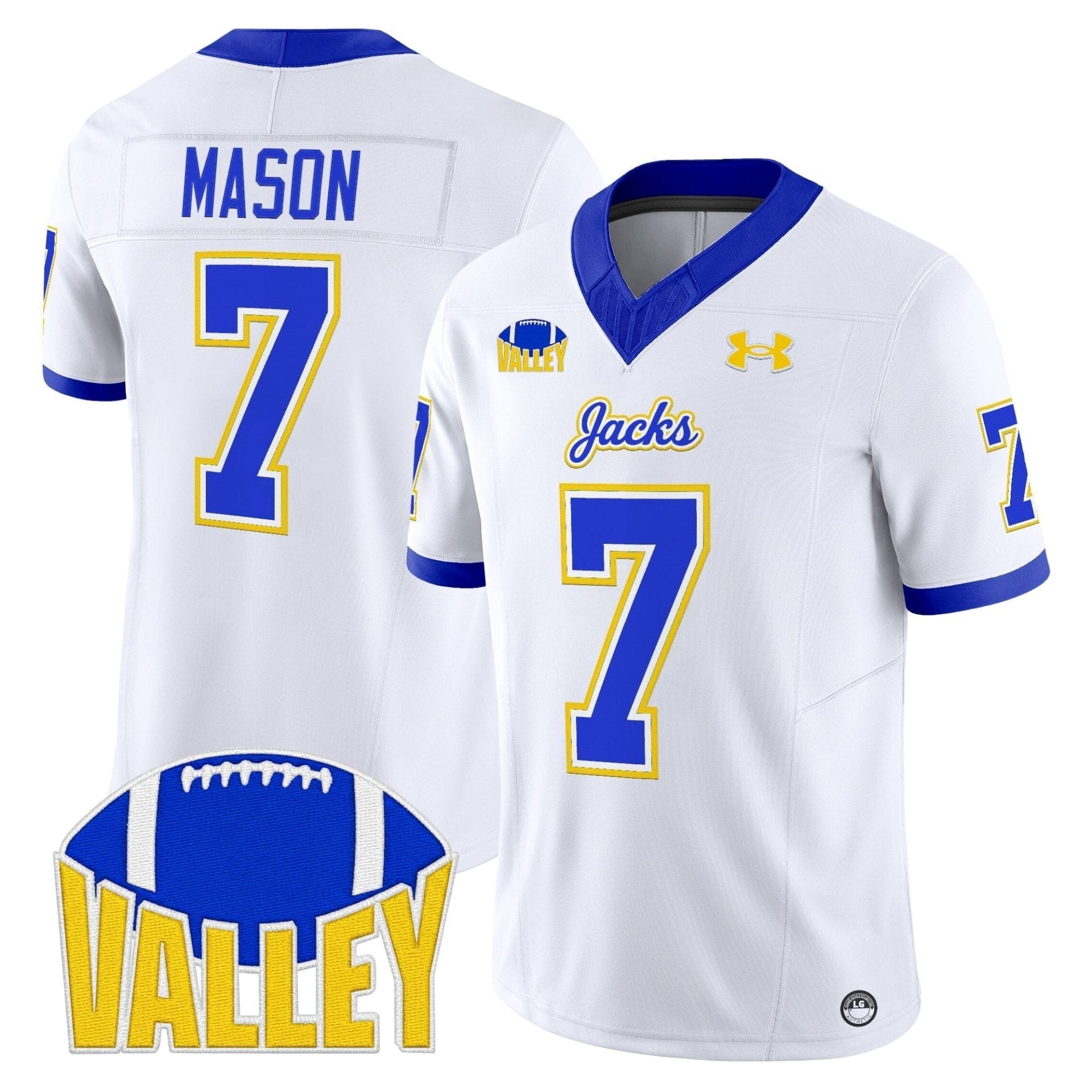South Dakota State Jackrabbits 2025 Vapor Limited Jersey - All Stitched 2 South Dakota State Jackrabbits 2025 Vapor Limited Jersey - All Stitched - Image 2