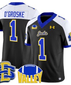 South Dakota State Jackrabbits 2025 Vapor Limited Jersey - All Stitched 64 17579330529b1083579f