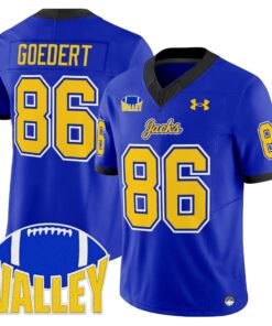 South Dakota State Jackrabbits 2025 Vapor Limited Jersey - All Stitched 87 1757933052f309536168