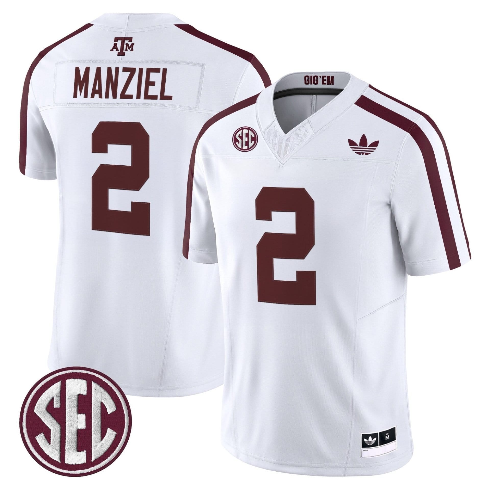 Texas A&M Aggies 2025 Vapor Limited Jersey V2 - All Stitched 31 Texas A&M Aggies 2025 Vapor Limited Jersey V2 - All Stitched - Image 31
