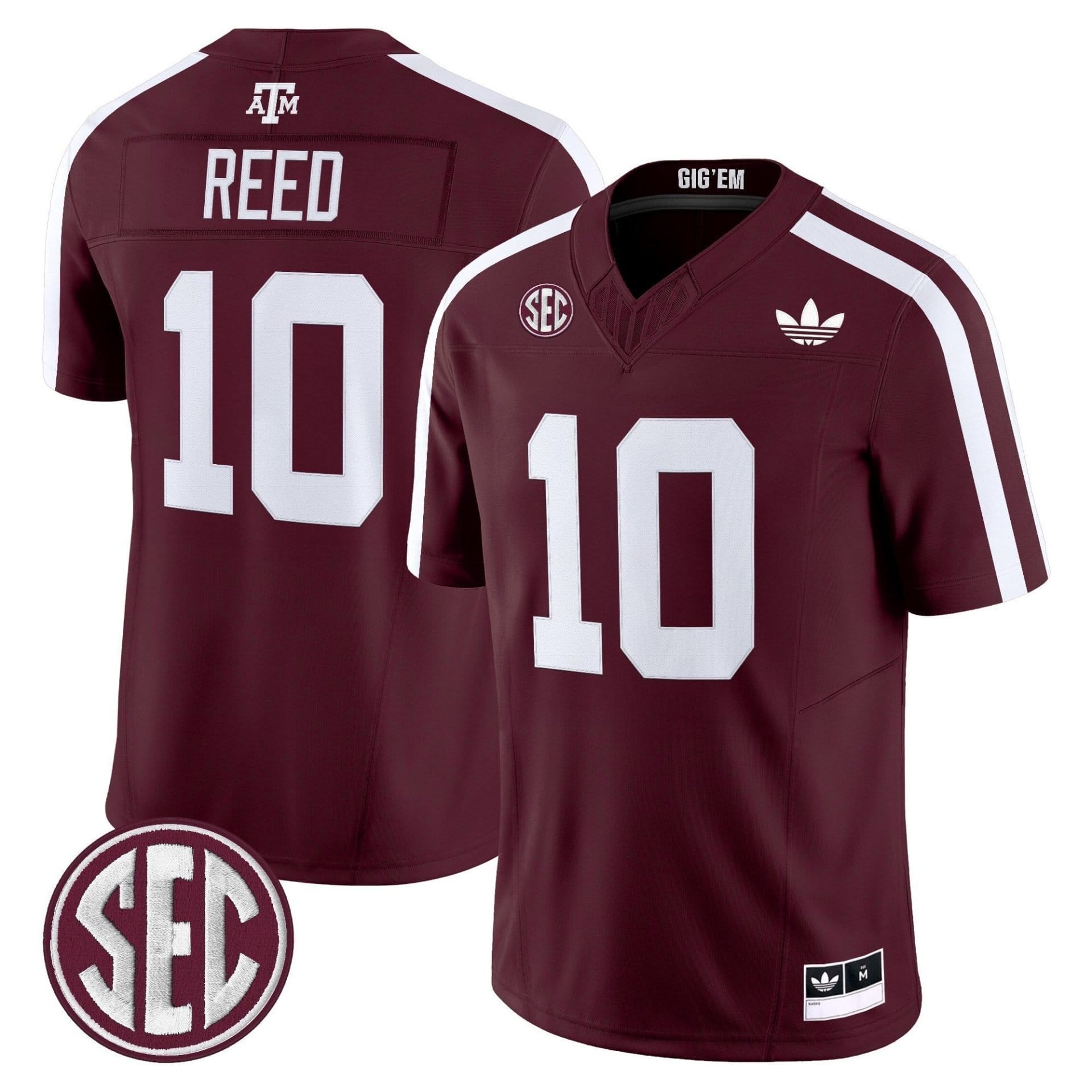 Texas A&M Aggies 2025 Vapor Limited Jersey V2 - All Stitched 10 17586209389c7a4b1d8e