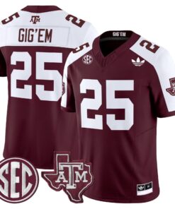 Texas A&M Aggies 2025 Vapor Limited Jersey V2 - All Stitched 55 1758620938c453d46d0f