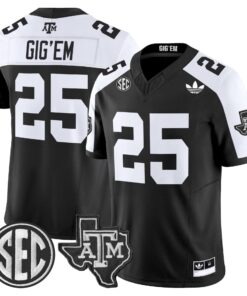 Texas A&M Aggies 2025 Vapor Limited Jersey V2 - All Stitched 66 17586209393aba187603
