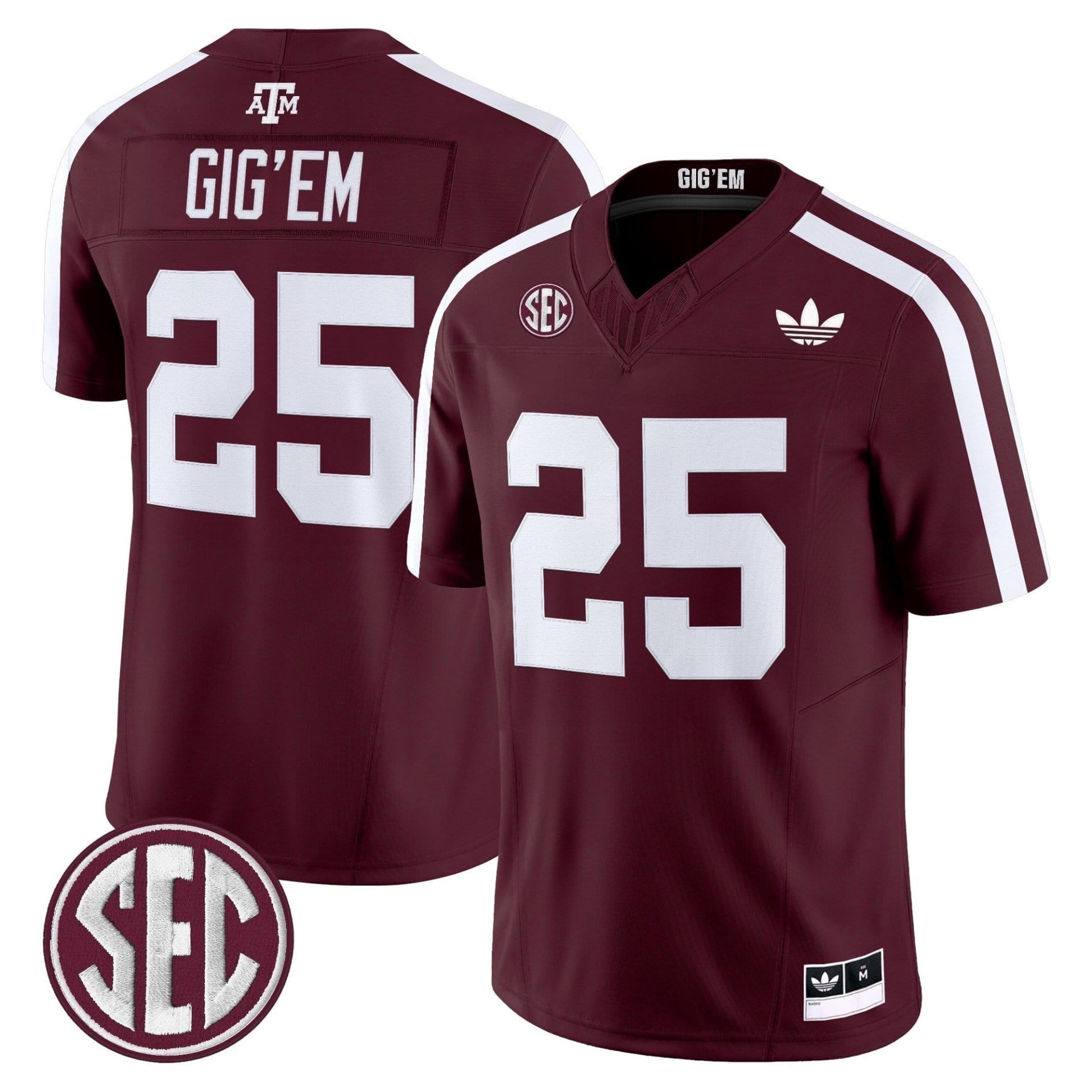 Texas A&M Aggies 2025 Vapor Limited Jersey V2 - All Stitched 39 Texas A&M Aggies 2025 Vapor Limited Jersey V2 - All Stitched - Image 39