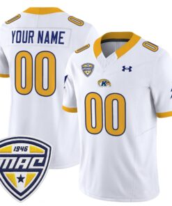 Kent State Golden Flashes 2025 Vapor Limited Custom Jersey - All Stitched