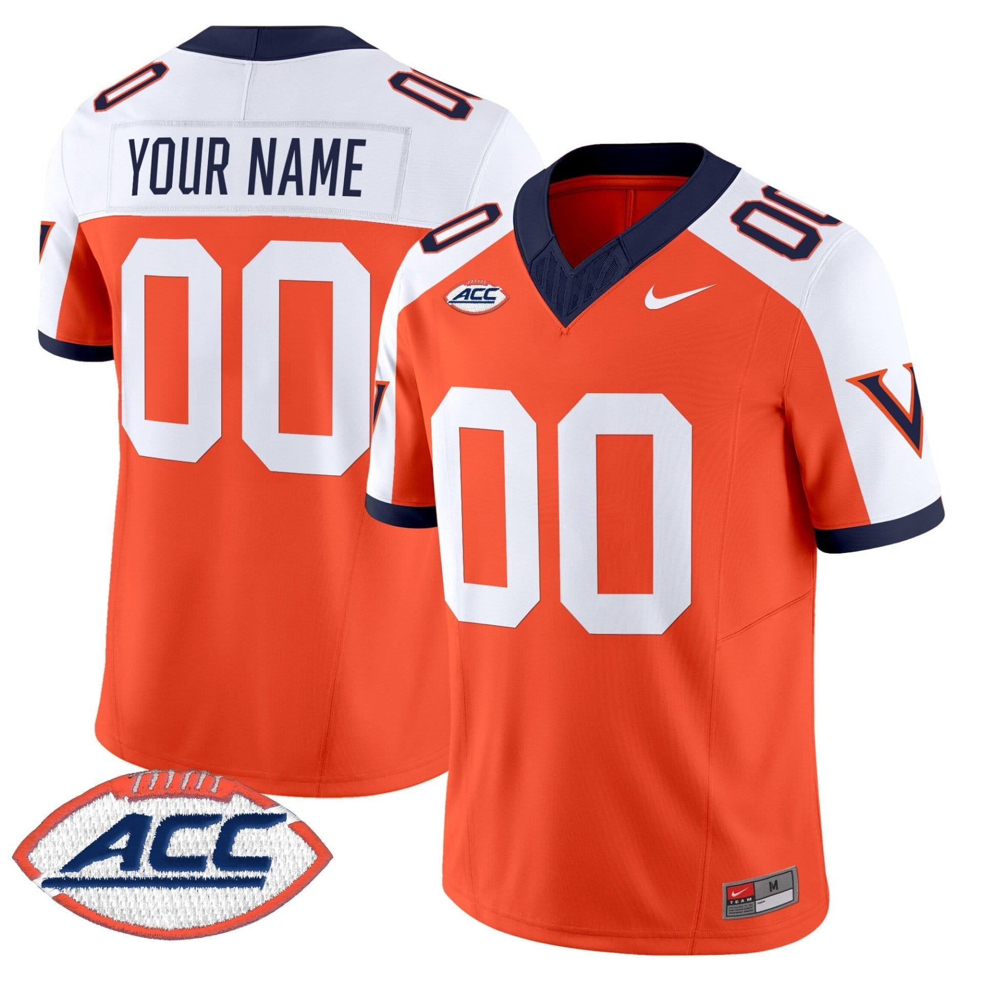Virginia Cavaliers 1995 Throwbacks Vapor Limited Custom Jersey - All Stitched 4 Virginia Cavaliers 1995 Throwbacks Vapor Limited Custom Jersey - All Stitched - Image 4
