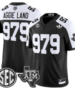 Aggie Land Jersey #979 Texas A&M Aggies 2025 Vapor V2 Stitched 7 Aggie Land Jersey 979 Texas A M Aggies 2025 Vapor V2 Stitched Black Alter