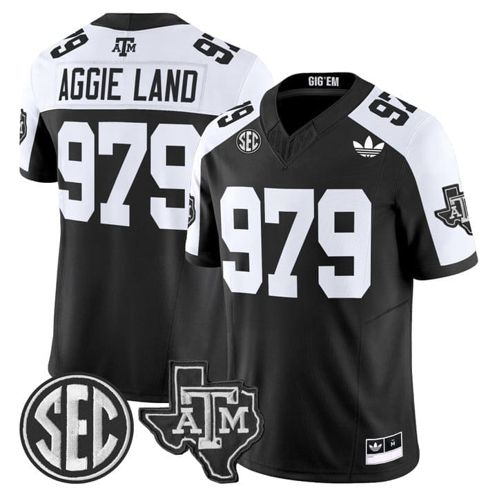 Aggie Land Jersey #979 Texas A&M Aggies 2025 Vapor V2 Stitched 3 Aggie Land Jersey #979 Texas A&M Aggies 2025 Vapor V2 Stitched - Image 3