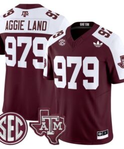 Aggie Land Jersey #979 Texas A&M Aggies 2025 Vapor V2 Stitched 8 Aggie Land Jersey 979 Texas A M Aggies 2025 Vapor V2 Stitched Maroon Alter b361ccc8 1c67 406c 9ee0 b46cfac2d9de