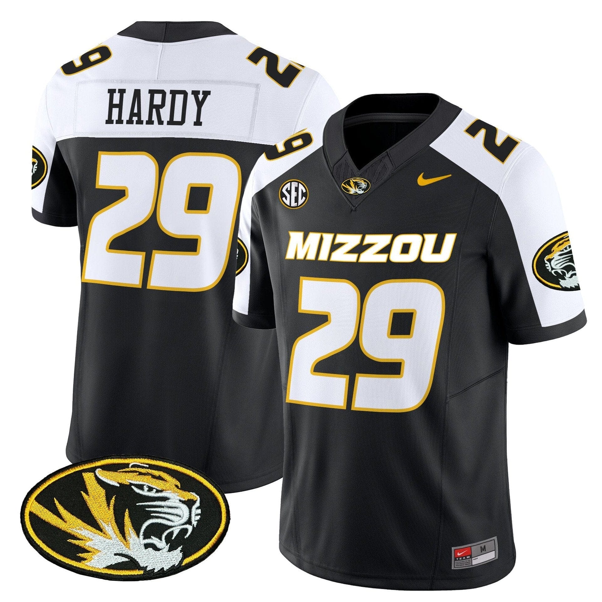 Ahmad Hardy Jersey #29 Missouri Tigers 2025 Vapor Limited Stitched 3 Ahmad Hardy Jersey #29 Missouri Tigers 2025 Vapor Limited Stitched - Image 3