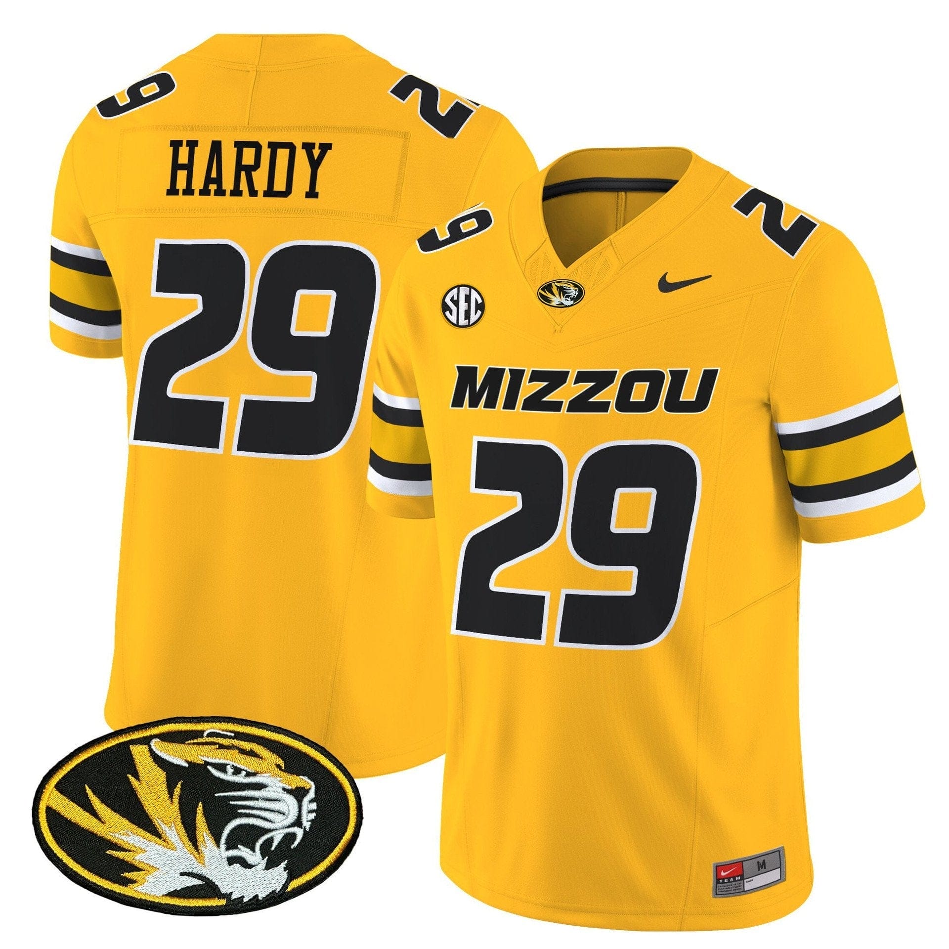 Ahmad Hardy Jersey #29 Missouri Tigers 2025 Vapor Limited Stitched 5 Ahmad Hardy Jersey #29 Missouri Tigers 2025 Vapor Limited Stitched - Image 5