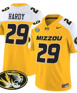 Ahmad Hardy Jersey #29 Missouri Tigers 2025 Vapor Limited Stitched 8 Ahmad Hardy Jersey 29 Missouri Tigers 2025 Vapor Limited Stitched Gold Alter