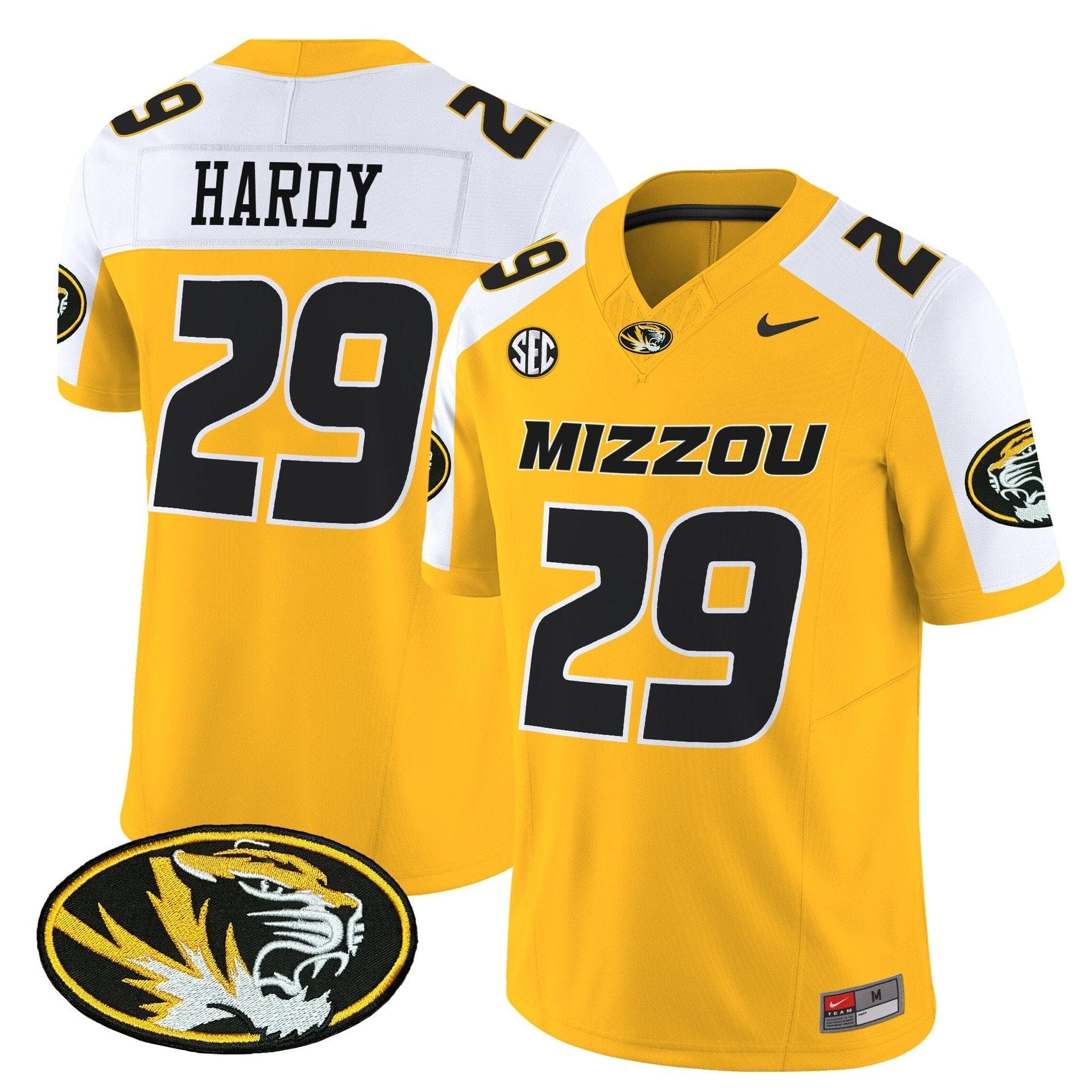 Ahmad Hardy Jersey #29 Missouri Tigers 2025 Vapor Limited Stitched 4 Ahmad Hardy Jersey #29 Missouri Tigers 2025 Vapor Limited Stitched - Image 4