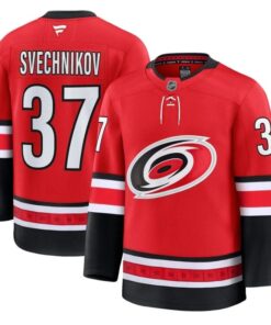 Andrei Svechnikov Jersey #37 Carolina Hurricanes 2025 - 26 Premium Stitched