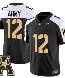 Army Jersey #12 Army Black Knights 2025 Vapor Limited Stitched 7 Army Jered Alternate