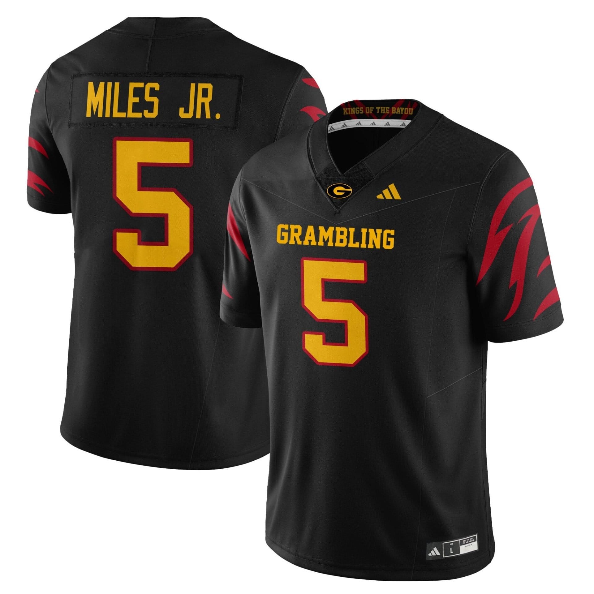 Barron Miles Jr Jersey 5 Grambling State Football 2025 Special Stitched Black 692eeace 4d94 4b2f ab57 41210ab3e8cd