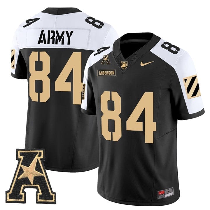 Brady Anderson Jersey #84 Army Black Knights 2025 Vapor Stitched - Image 2