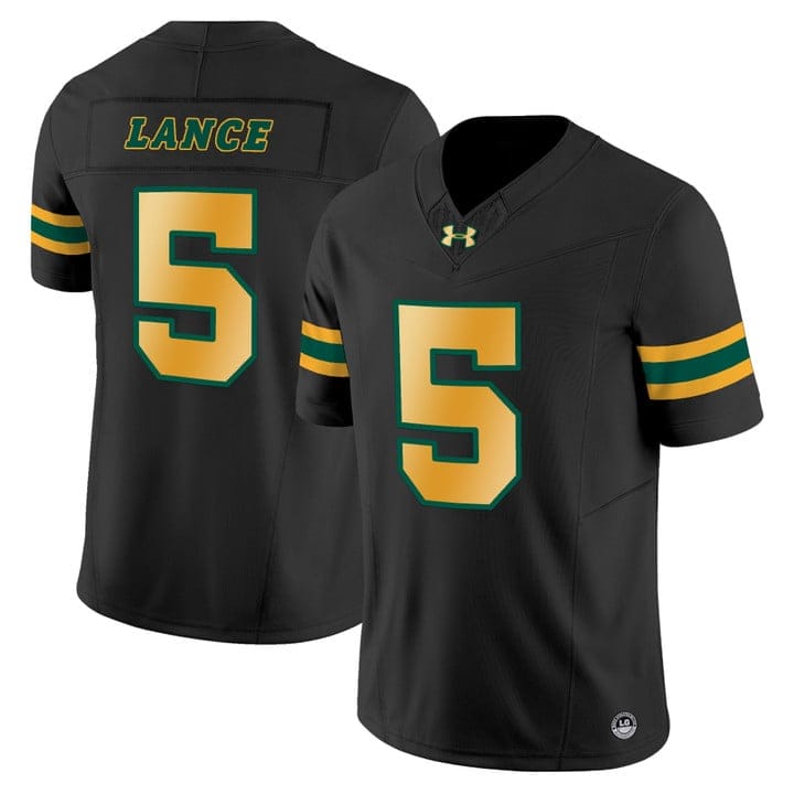 Bryce Lance Jersey #5 North Dakota State Bison Vapor Limited Stitched