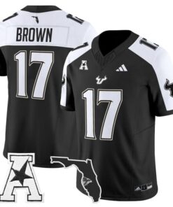 Byrum Brown Jersey 17 South Florida Bulls 2025 Vapor Limited Stitched Black Alter 3e1779c0 40db 4972 a4e0 ef376a3cdf98