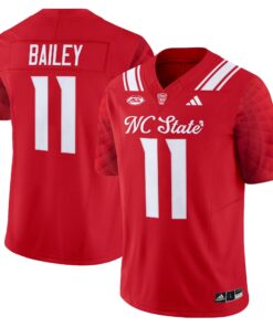 CJ Bailey Jersey #11 NC State Wolfpack City of Oaks 2025 Limited Stitched