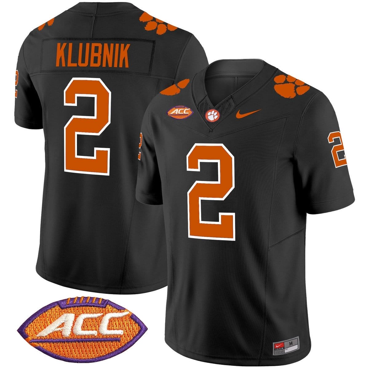 Cade Klubnik Jersey 2 Clemson Tigers 2025 Vapor Limited Stitched Black 4a41633d 9442 4b44 b3bf 39e7ec748609