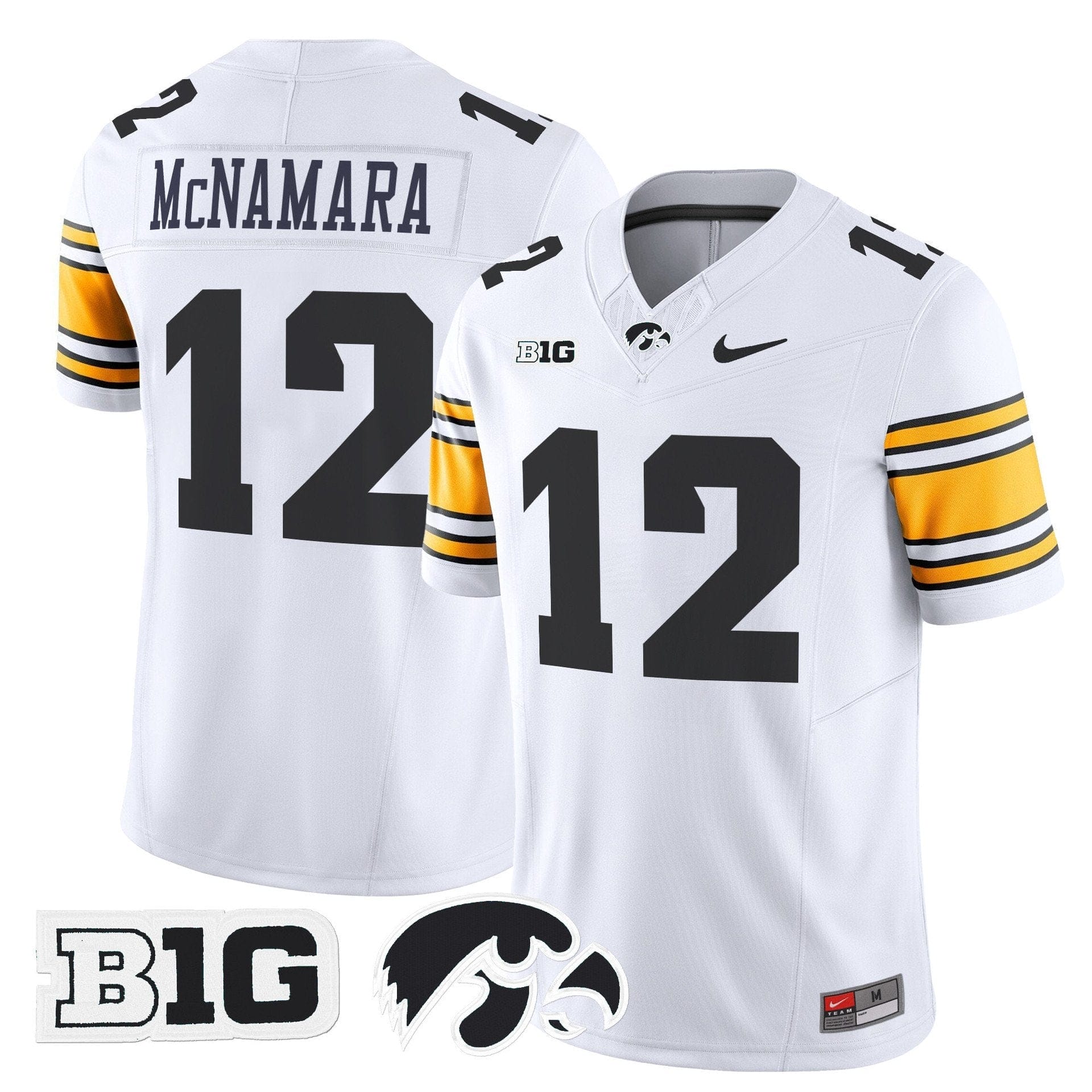 Cade McNamara Jersey #12 Iowa Hawkeyes 2025 Limited Stitched 2 Cade McNamara Jersey #12 Iowa Hawkeyes 2025 Limited Stitched - Image 2