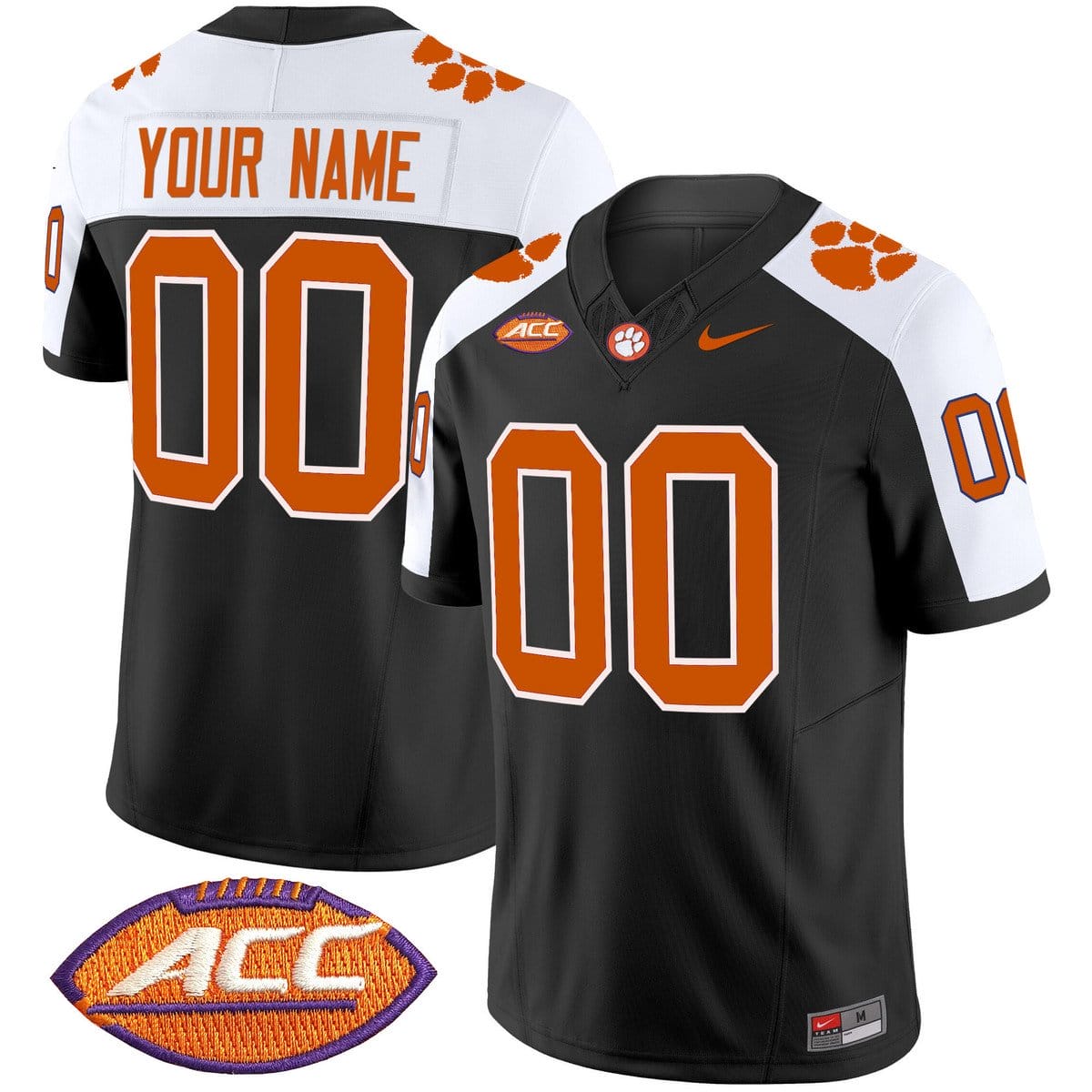 Custom Clemson Tigers Jersey Name, Number 2025 Vapor Limited Stitched - Image 3